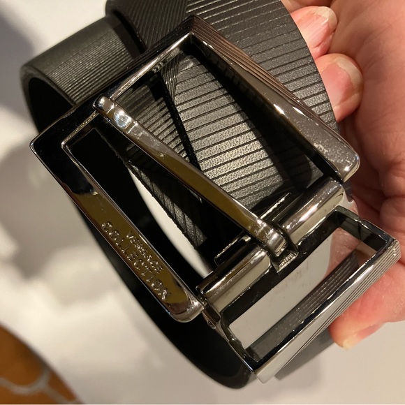 Versace Collection Vera Pelle Men's Belt, 36 - Picture 2 of 8